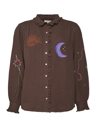 Sissel Edelbo Rae Shirt Chocolate